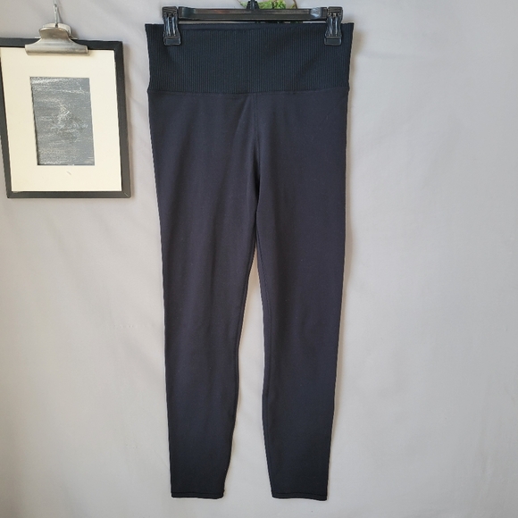 Vuori Pants - Vuori Rib Studio Performance Legging Black S